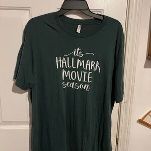 Gildan Dark Green Holiday T-Shirt